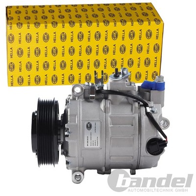 HELLA KLIMAKOMPRESSOR 7SEU17C passend für AUDI Q7 VW PHAETON TOUAREG | 8FK 366