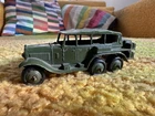Vtg Dinky Toys Army recce car 152B prewar and early post war model