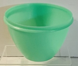 Vintage Tupperware Bowl Jadelite Green 679 Crisp-it Small Bowl Only