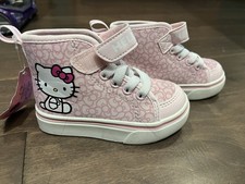 Size 6t Sanrio Hello Kitty High Top Tennis Shoes, Covers Ankles
