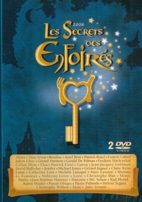 2 DVD Les Secrets des Enfoires 2008 (Celine Dion Patrick Fiori Tina Arena Garou)