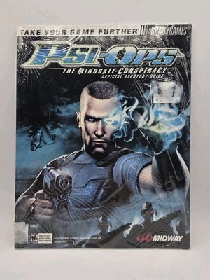 Psi-Ops the Mindgate Conspiracy by Bart Farkas 2004 Paperback Strategy Guide New
