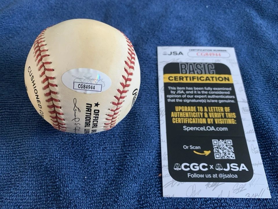 Don Sutton - Autographed Major League Baseball - JSA Certified Authentic - Image 2 of 2