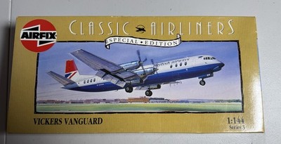 Airfix Classic Airliners Vickers Vanguard 1:144 Scale Model Kit 03171