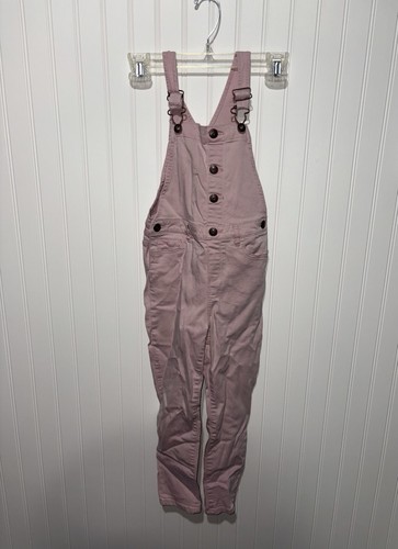 OshKosh B’gosh Pink Overalls with Button Details| Size 7