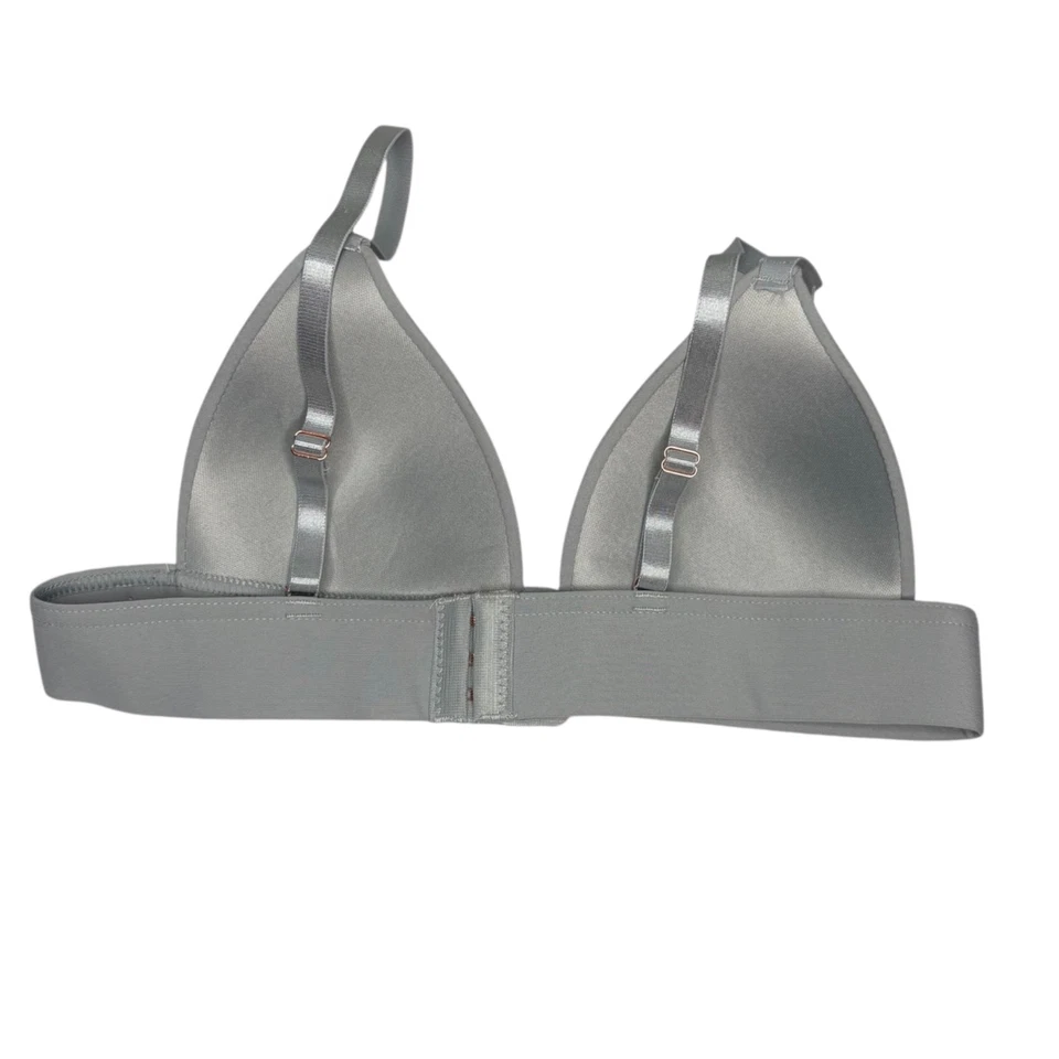 NUEVO Sujetador Danskin Intimates Mujer 34B Gris Correas Ajustables Sin Alambres Foto 2 de 4