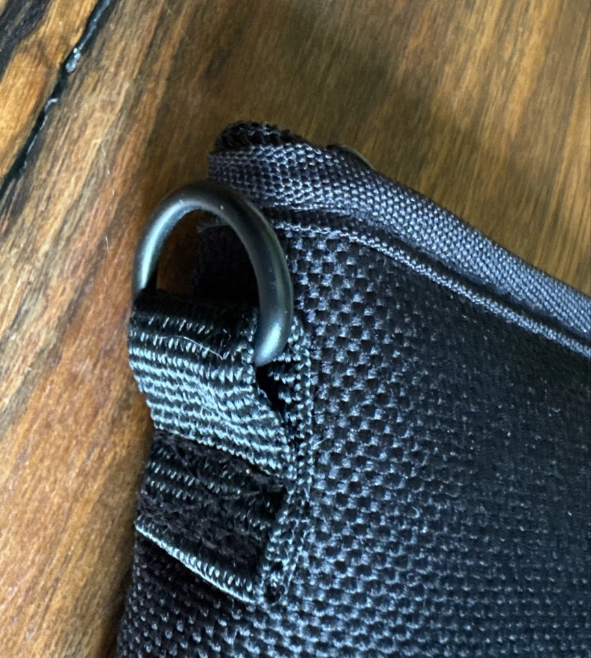 Estuche Revólver Pistola Pistola Pistola Cremallera Cabela Acolchado Suave 10.5" x 6" Bordado Foto 3 de 4