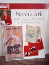 Sewing with Nancy Noah s Ark Wall Hanging Placemats Messenger Bag Book