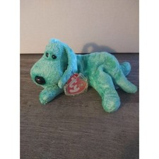 TY Beanie Diddley the Dog New With Tags Plush 2001