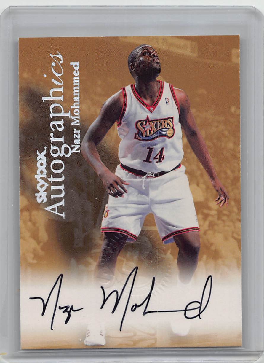 1999-00 SkyBox Premium #NNO Nazr Mohammed Autographics