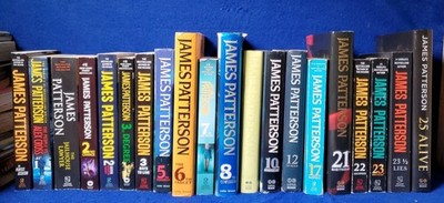 Lot of 20 James Patterson Paperback Novels Women's Murder Club Alex Cross & More