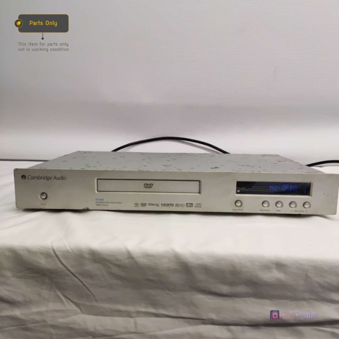 CAMBRIDGE AUDIO DVD89 CD SACD DVD-AUDIO PLAYER 80 SERIES NO REMOTE