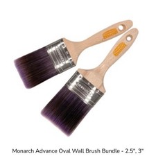 Monarch Advance Straight Cut Oval Wall Paint Brush