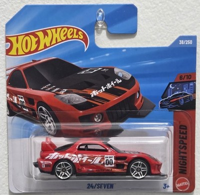 Hot Wheels 24/Seven Red Nightspeed 6/10