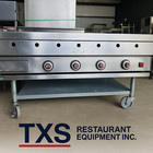 Vulcan 422 Gas Griddle – 48” Commercial Flat Top Grill / Nat Gas / 120,000 BTU