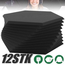 12er Akustik Platten Schallschutz Schallschutzplatten Schallabsorber 9 mm Stärke