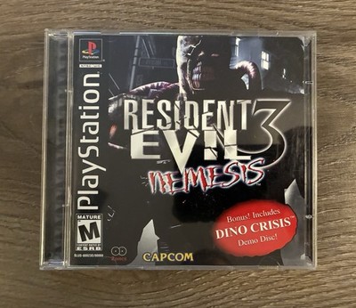 Resident Evil 3 Nemesis (Sony PlayStation 1 PS1) Black Label Cib Manual No Demo