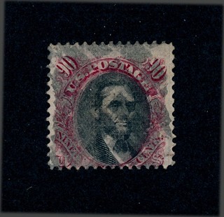 drbobstamps US Scott #122 Used Sound High Value Stamp SCV $2100