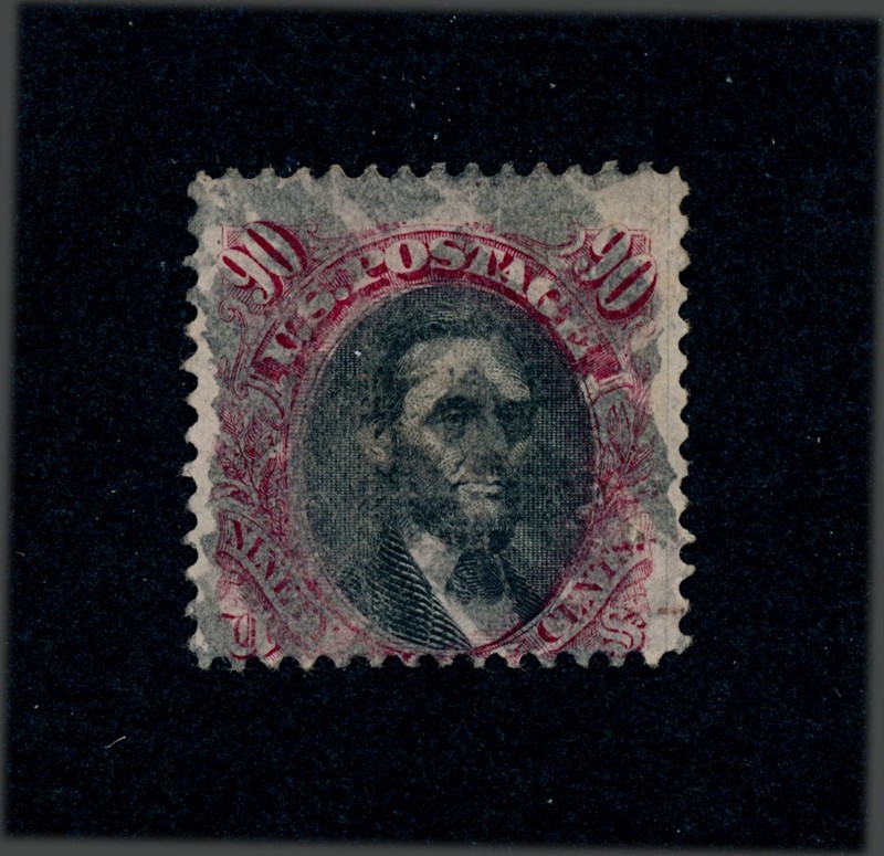 drbobstamps US Scott #122 Used Sound High Value Stamp SCV $2100