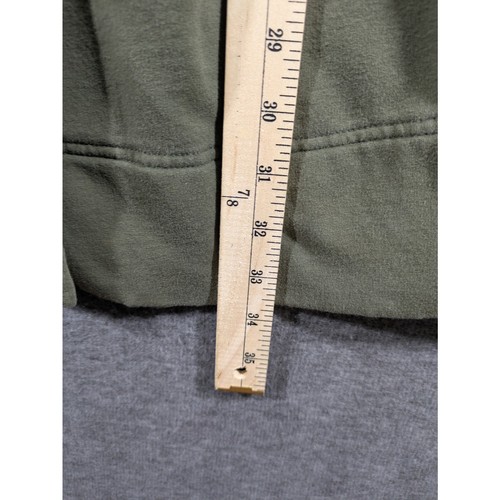 Vintage Old Navy Button Up Hoodie Damen Mantel Jacke Army Green Größe L - Bild 6 von 10