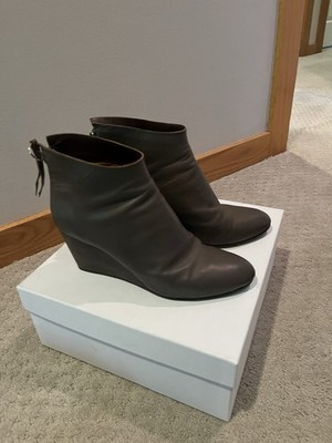 Leather Boots By Coclico Made In Spain Size 40 Taupe Color