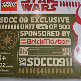 LEGO MINI REPUBLIC DROPSHIP MINI AT-TE BRICKMASTER PACK 2009 SDCC 1 OF 500 RARE!