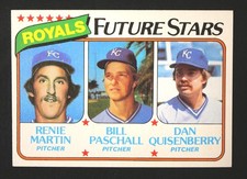 1980 TOPPS Future Stars ROYALS Dan Quisenberry RC Rookie #687
