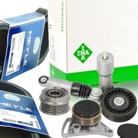 Meyle 5PK1435 4PK855 Keilrippenriemen-Satz + Freilauf FüR A4 Passat VW Audi