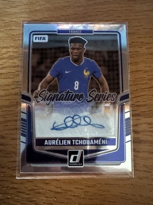 2024 Panini Donruss Signature Series AURELIEN TCHOUAMÉNI Auto #SS-AT France