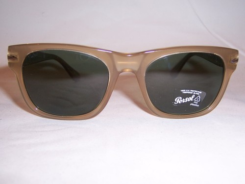 NUEVAS Gafas de sol Persol PO 3269/S 116931 BEIE ÓPALO/VERDE 52mm AUTÉNTICAS 3269 - Imagen 4 de 7