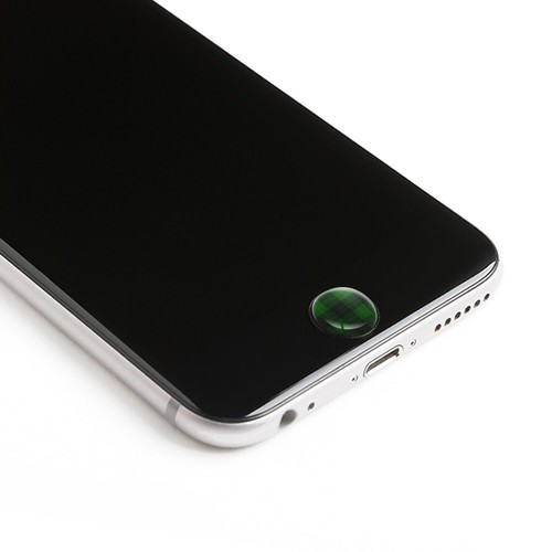 Plaid Green Gray Grey Pattern Home Button Stickers Fit Apple iPhone - Picture 2 of 3