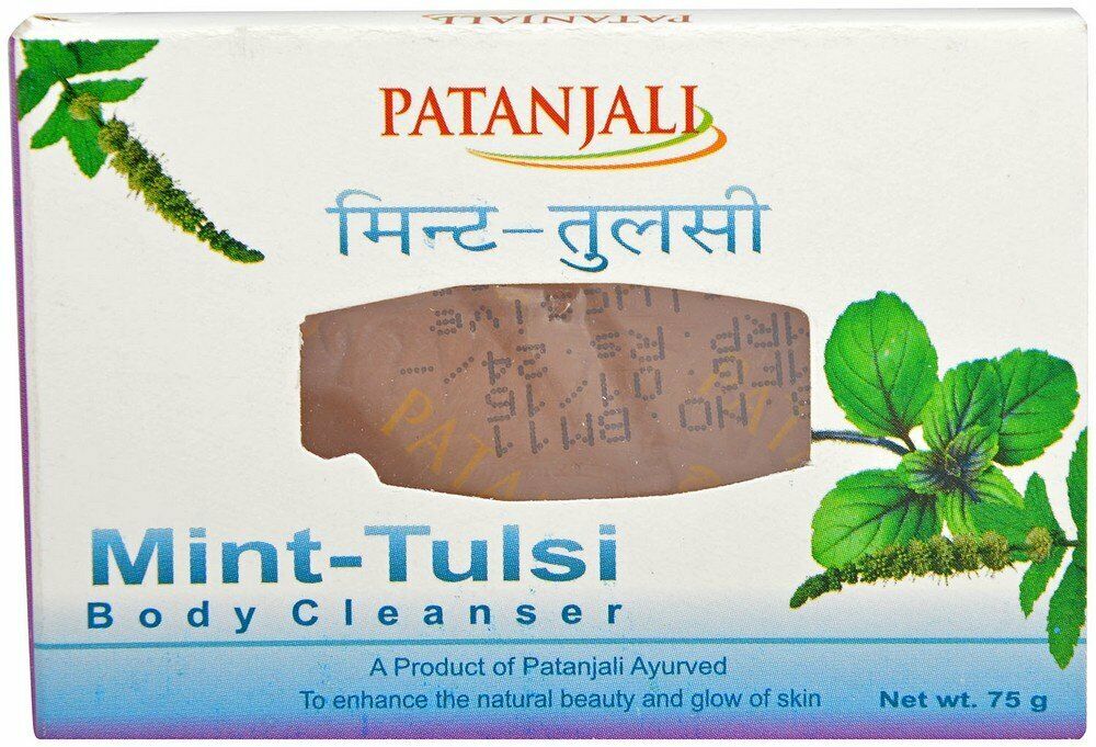 Patanjali Body Cleanser Soap- Mint & Tulsi 75 gms | eBay Patanjali Body Cleanser Soap- Mint & Tulsi 75 gms | eBay