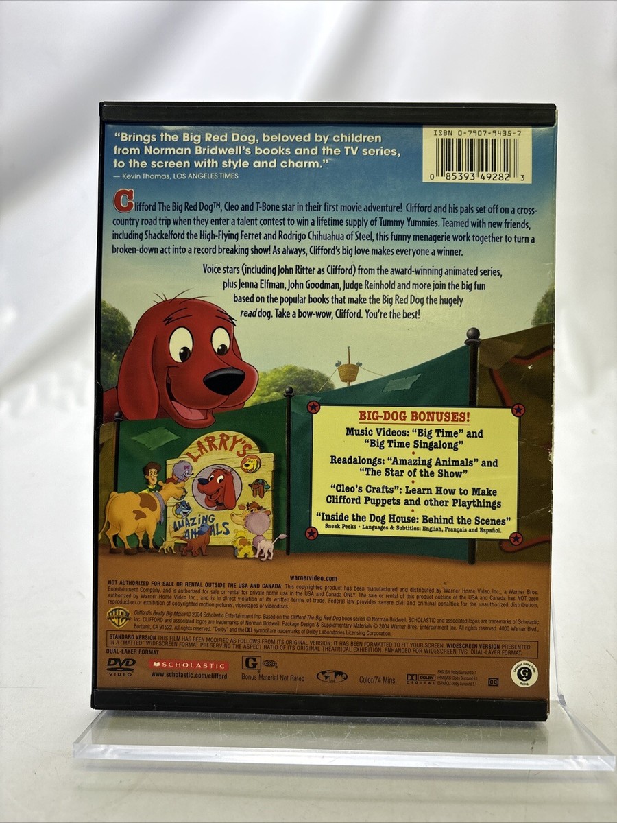 Cliffords Really Big Movie (DVD, 2004) 85393492823| eBay
