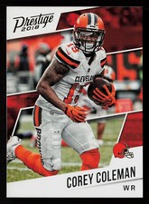 2018 Panini Prestige #119 Corey Coleman Cleveland Browns Football Card