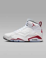 New Nike Jump Man MVP Shoes - White/ Varsity Red (DZ4475-106)
