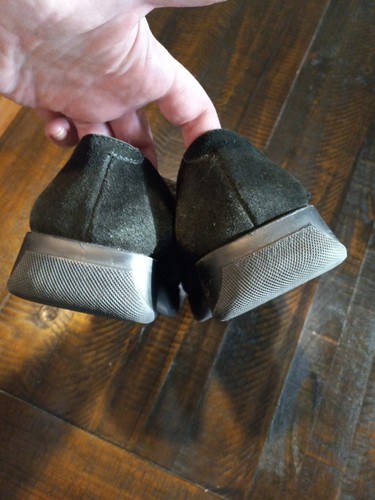 LL Bean Women's Black Suede Hook & Loop Comfort Mary Jane Shoes Size 9.5 M EUC - Picture 8 of 11