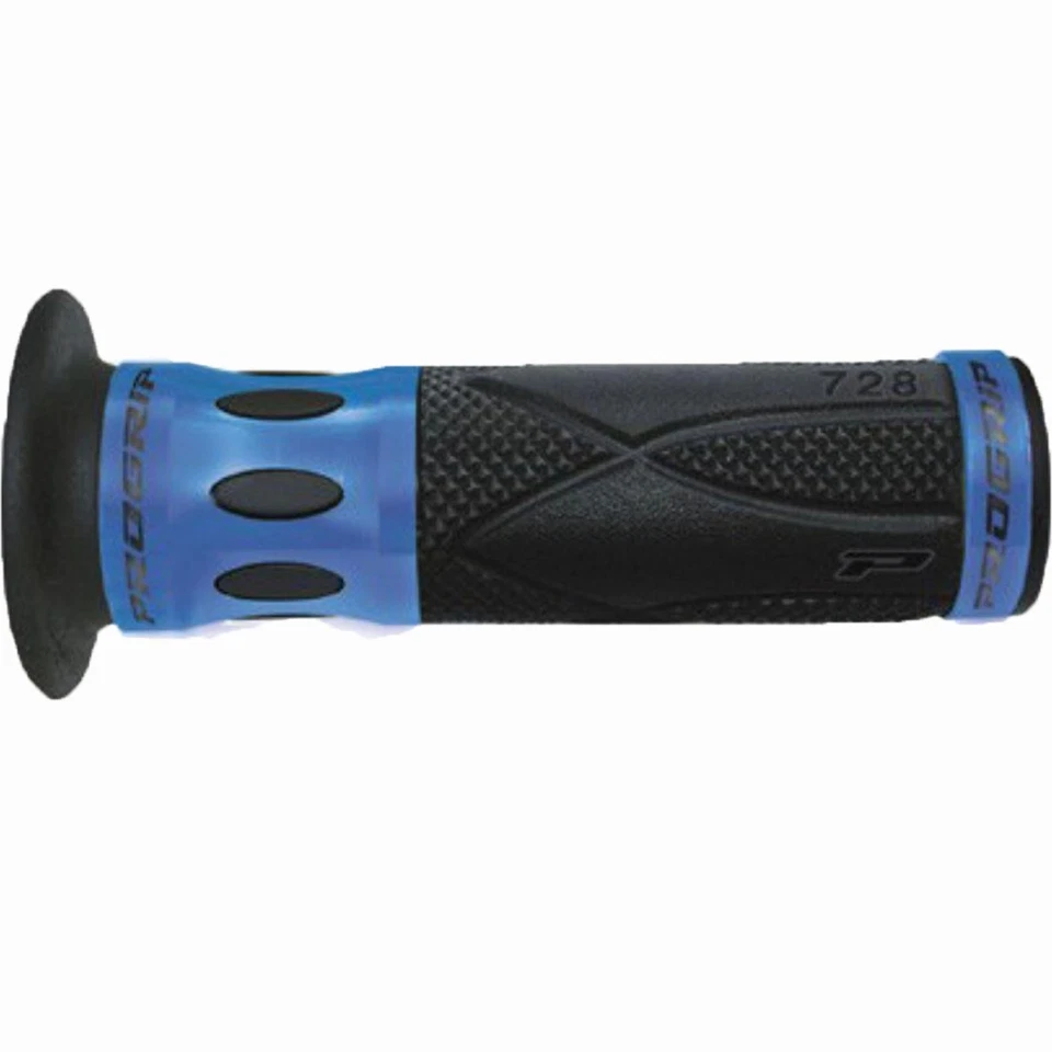 Progrip Manopole In Alluminio Blu Per Yamaha FJ 1200 86-97 1XJ 3CW 3YA FJ1200 Foto 3 de 4