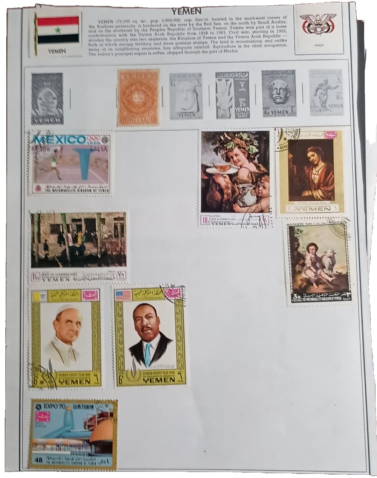 Cultures, Ethnicities Worldwide Stamp Collections & Lots