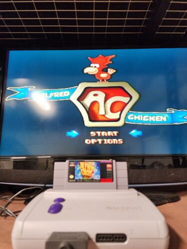 Super Alfred Chicken (Super Nintendo Entertainment System) Authentic Tested