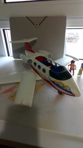 avion pasajeros playmobil