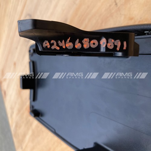 Genuine Mercedes OEM A45 CLA45 centre armrest red stitch A2466800819 - Picture 18 of 24
