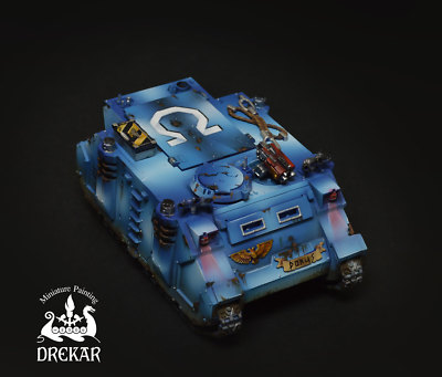 Rhino Space Ultra Marines Warhammer 40K ** COMMISSION ** Pro Painting