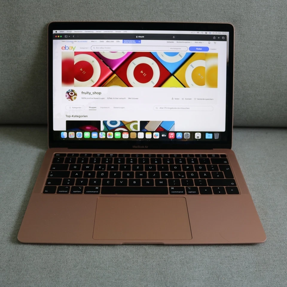 Apple MacBook Air 13" · i5 8th gen 3.6 GHz · 8GB · 256GB, Foto 1 von 5