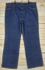 Vintage 70s LEVIS For Men Orange Tab Dark Indigo Wash Blue Jeans Size 39x30