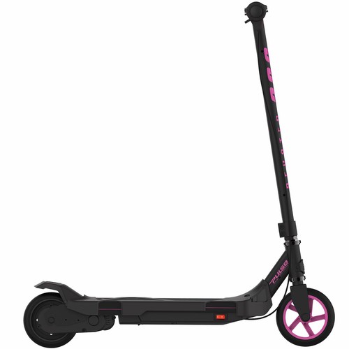 Electric Scooter Speeds Up To 8 MPH 12V Battery Heavy Duty Steel Pink For Girls - Picture 6 of 8