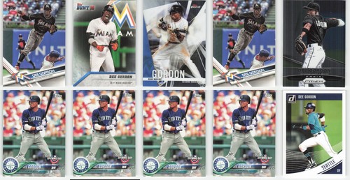 (50) Dee Gordon Lot MLB Baseball Cards Collection - Picture 6 of 12