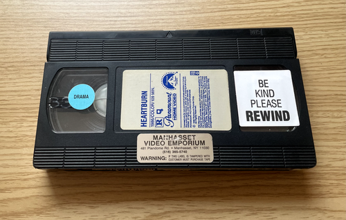 Heartburn (VHS, 1987) Jack Nicholson, Meryl Streep - Picture 6 of 8