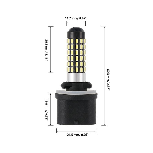 Luces antiniebla LED AUXBEAM 880 899 bombillas DRL 78 PIEZAS 3014 alta potencia 6500K blanco frío - Imagen 3 de 12