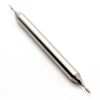Melin 10874 Square Cobalt Double End Mill 3/64'' 2FL Bright