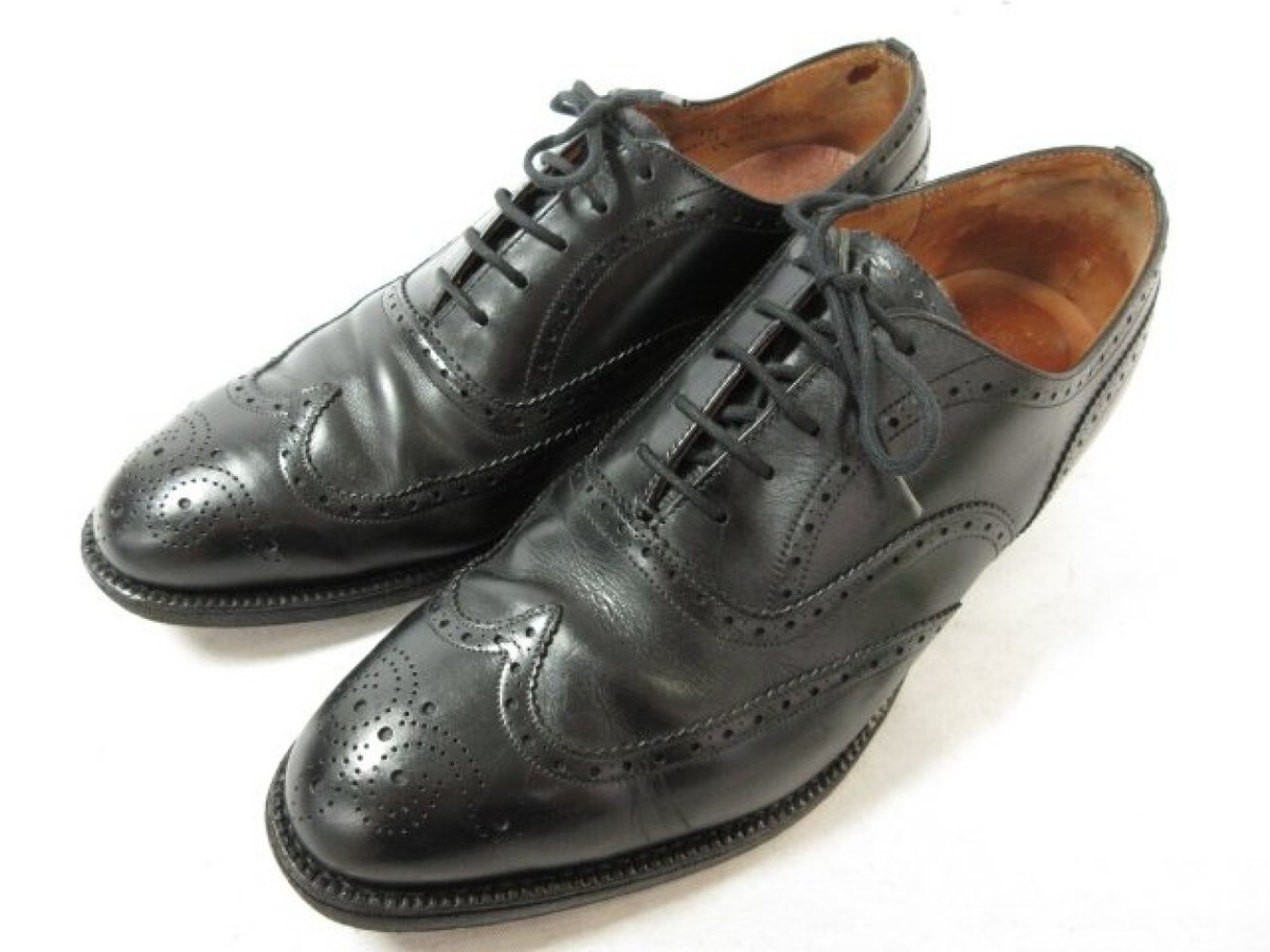 Church's Black Leather CHETWYND 3 Cities Full Brogue Shoes Church's Black Leather CHETWYND 3 Cities Full Brogue Shoes